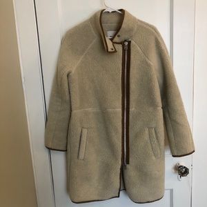 Madewell shearling coat